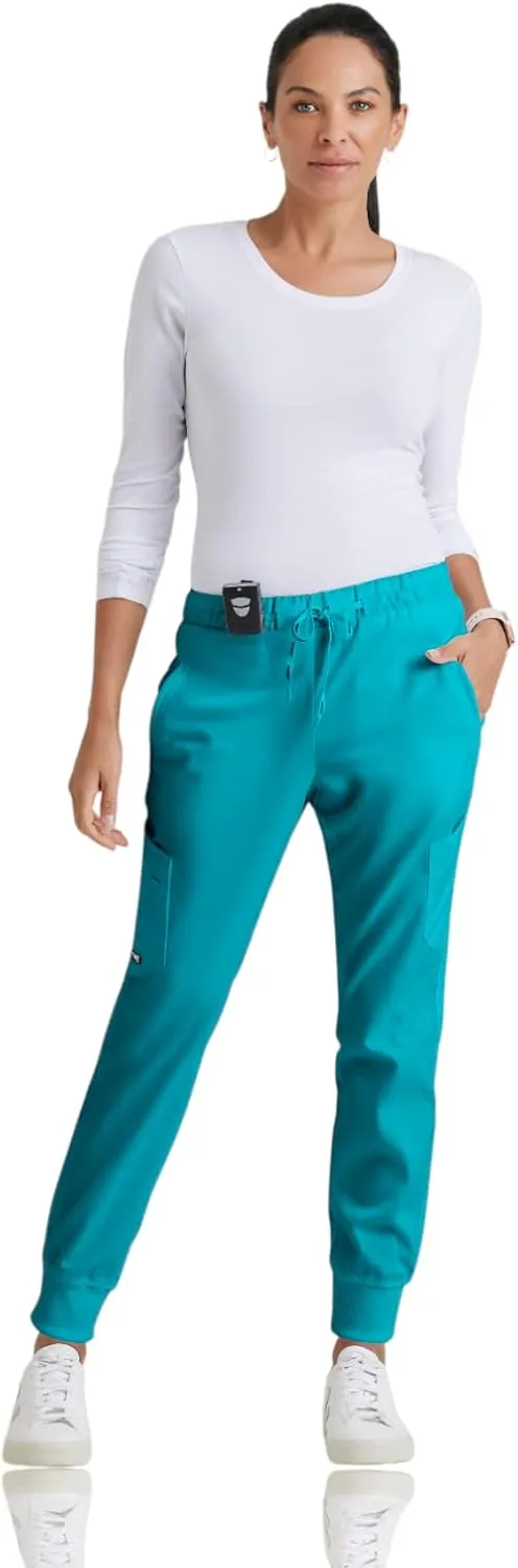 BARCO Grey's Anatomy Scrubs - Kira Scrub Jogger for Women, Yoga Style Mid-Rise Soft Touch Fabric Women's Scrub Pant