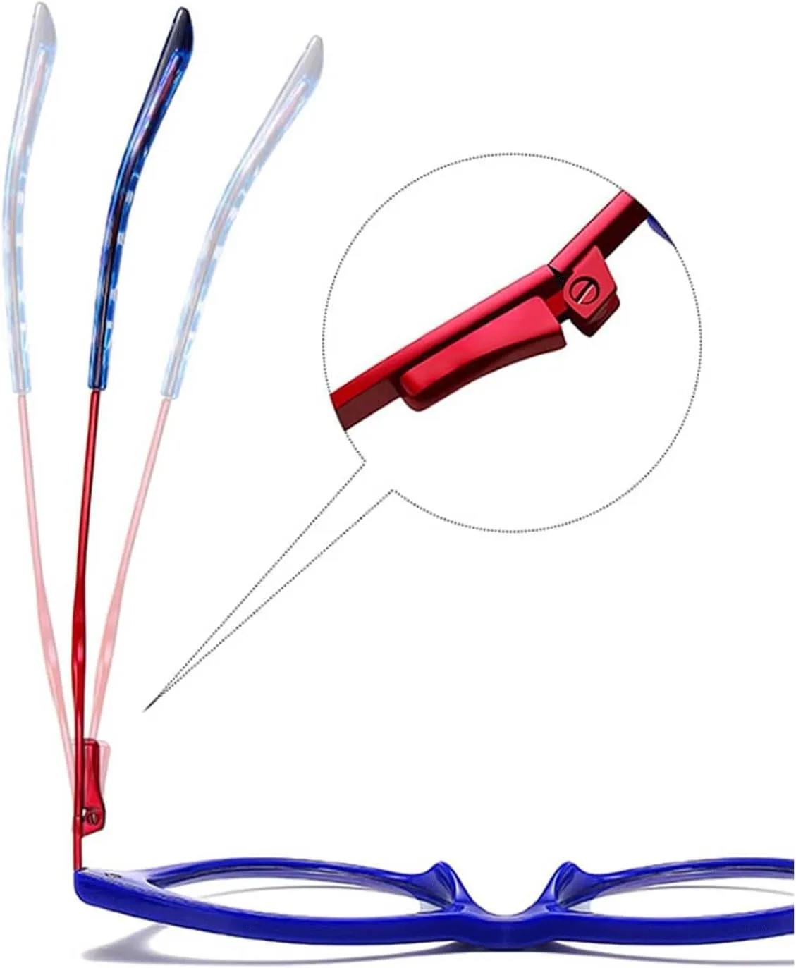 Eyewear Unique Eyewear Frames Comfortable Eyeglass Frames Highly Elastic Spring Hinges Glasses Frames Cat Eye Prescription Eyeglasses