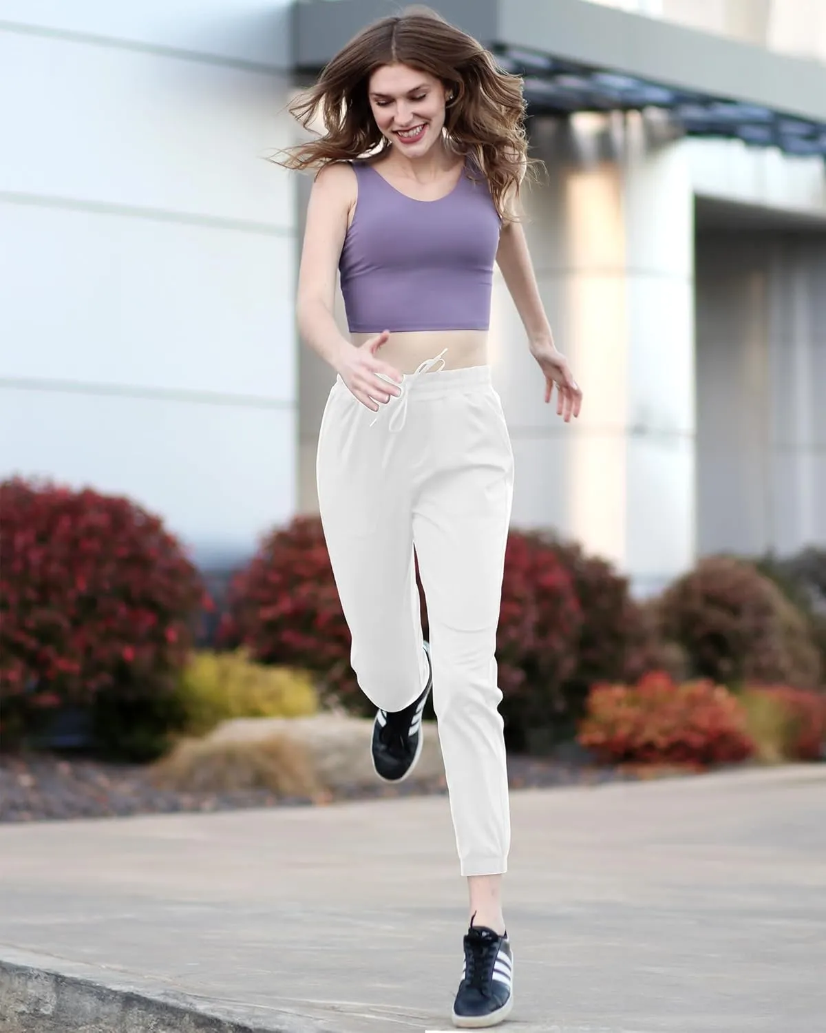 G4Free Jogger Scrubs for Women with Pockets Drawstrings Golf Athletic Pants Cinch Bottom Sweatpants Petite/Regular/Tall