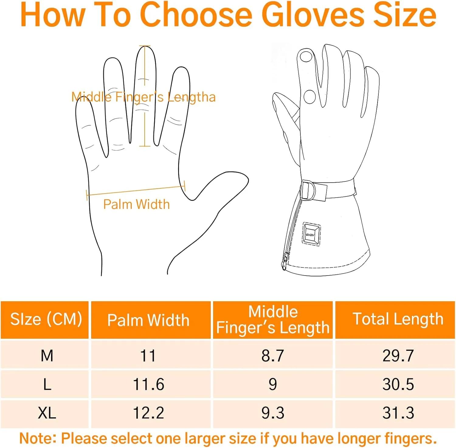 GVDV Hunting Heated Gloves for Men, 7.4V 3400mAh Rechargeable Touch Screen Heating Gloves with 2 Battery Packs, Winter Hand Warmers Glove for Outdoor Hunting Fishing Shooting Hiking, Black