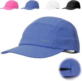 Lightweight 5 Panel Baseball Caps for Women Men, Breathable Mesh Running Hat, Sport Cap for Golf, Cycling, Tennis