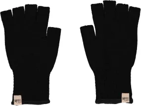 Merino Wool Fingerless Gloves - Half Finger Warm Knitted Gloves