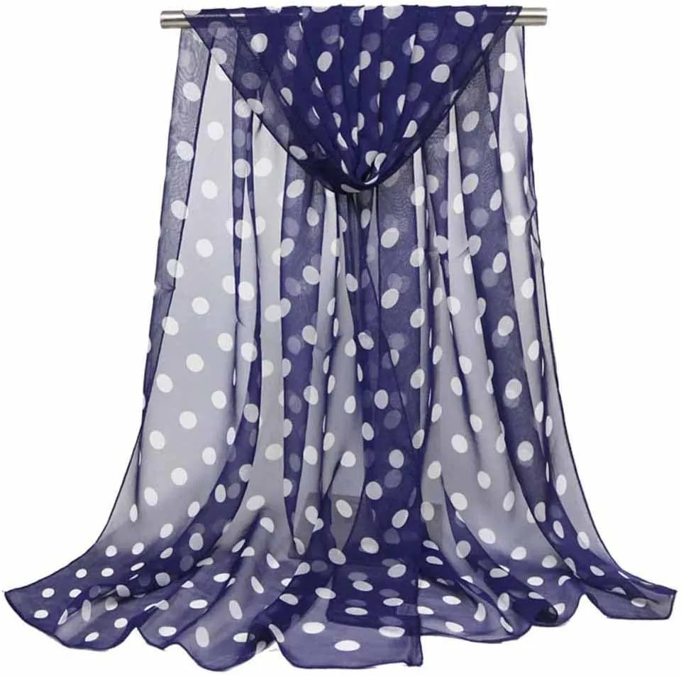 Pokeedioty Scarfs for Women Lightweight Fashion Scarves Elegant Floral Pattern Sheer Scarfs Sunscreen Shawls Wraps
