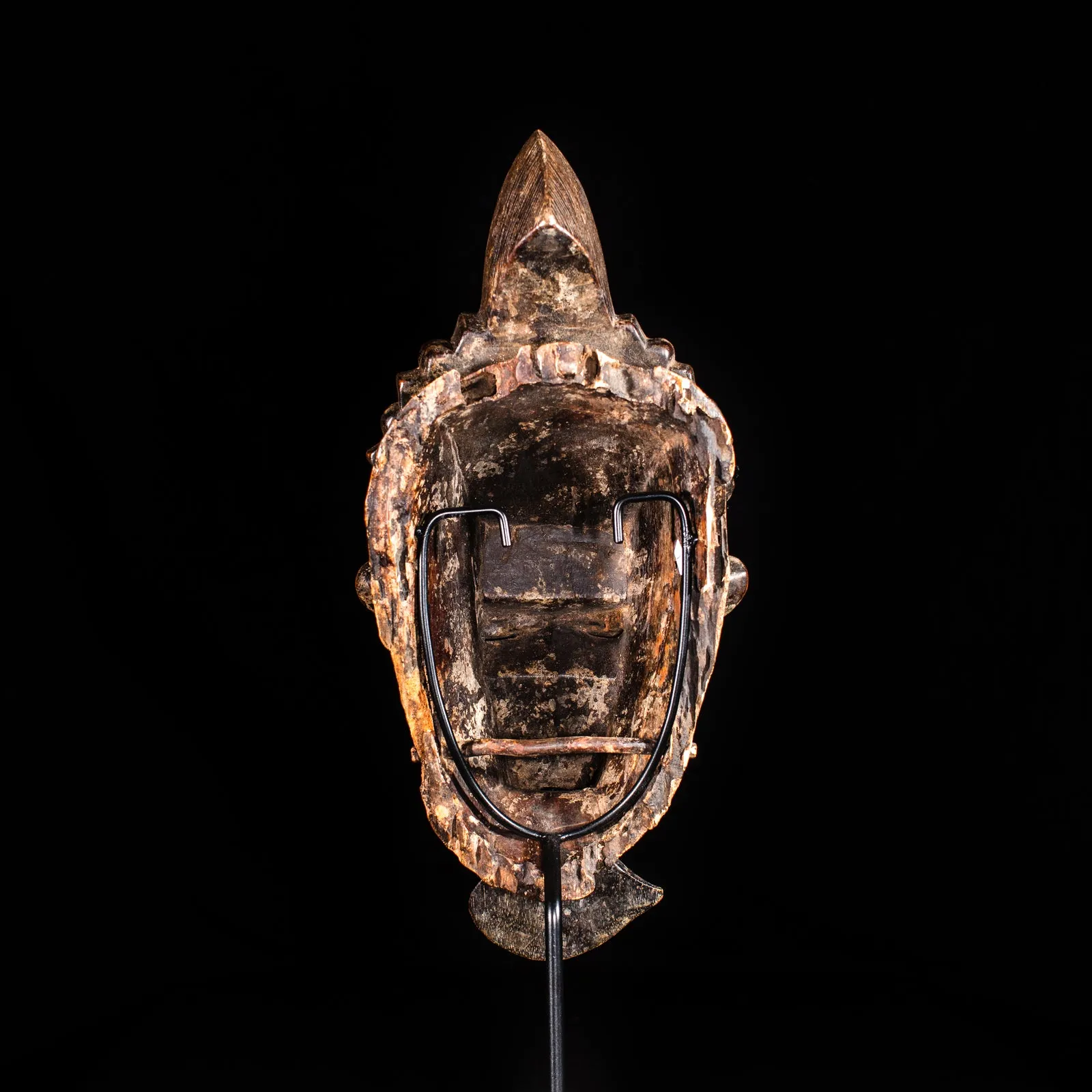 Portrait Mask Mblo, Baule Tribe, Ivory Coast, Wood
