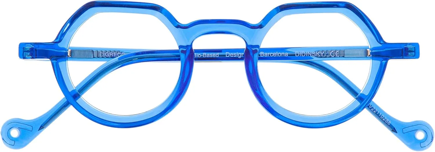 Reading Glasses Blue Light Blocking Unisex Readers. Acetate Frames, Flexible Temples and Anti-Reflective Lenses - Klein  3.0 - DIGRECCO