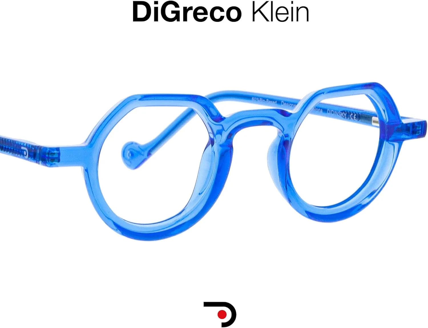 Reading Glasses Blue Light Blocking Unisex Readers. Acetate Frames, Flexible Temples and Anti-Reflective Lenses - Klein  3.0 - DIGRECCO