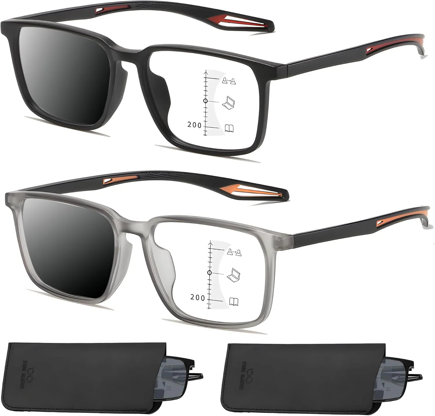 Reading Glasses For Men Women, Blocking Eyeglasses Computer Eye Glasses, TR90 Quality Lightweight