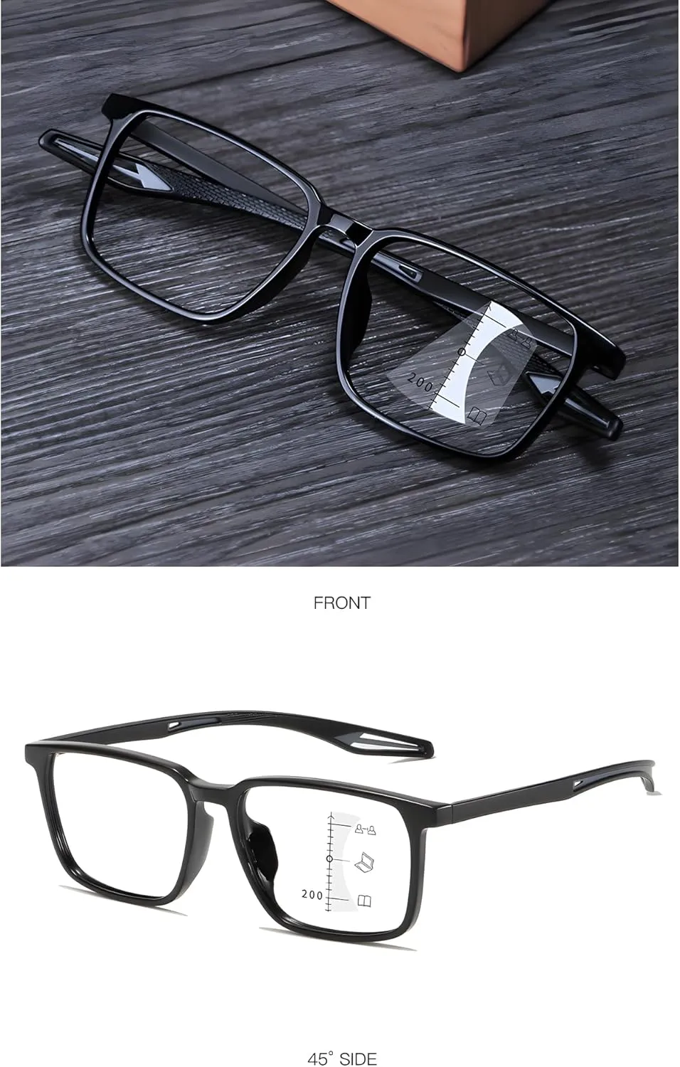 Reading Glasses For Men Women, Blocking Eyeglasses Computer Eye Glasses, TR90 Quality Lightweight