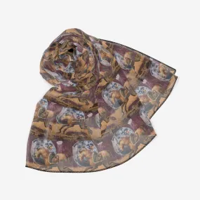Spring of Love Chiffon Scarf