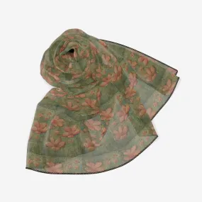 Thoughts Chiffon Scarf